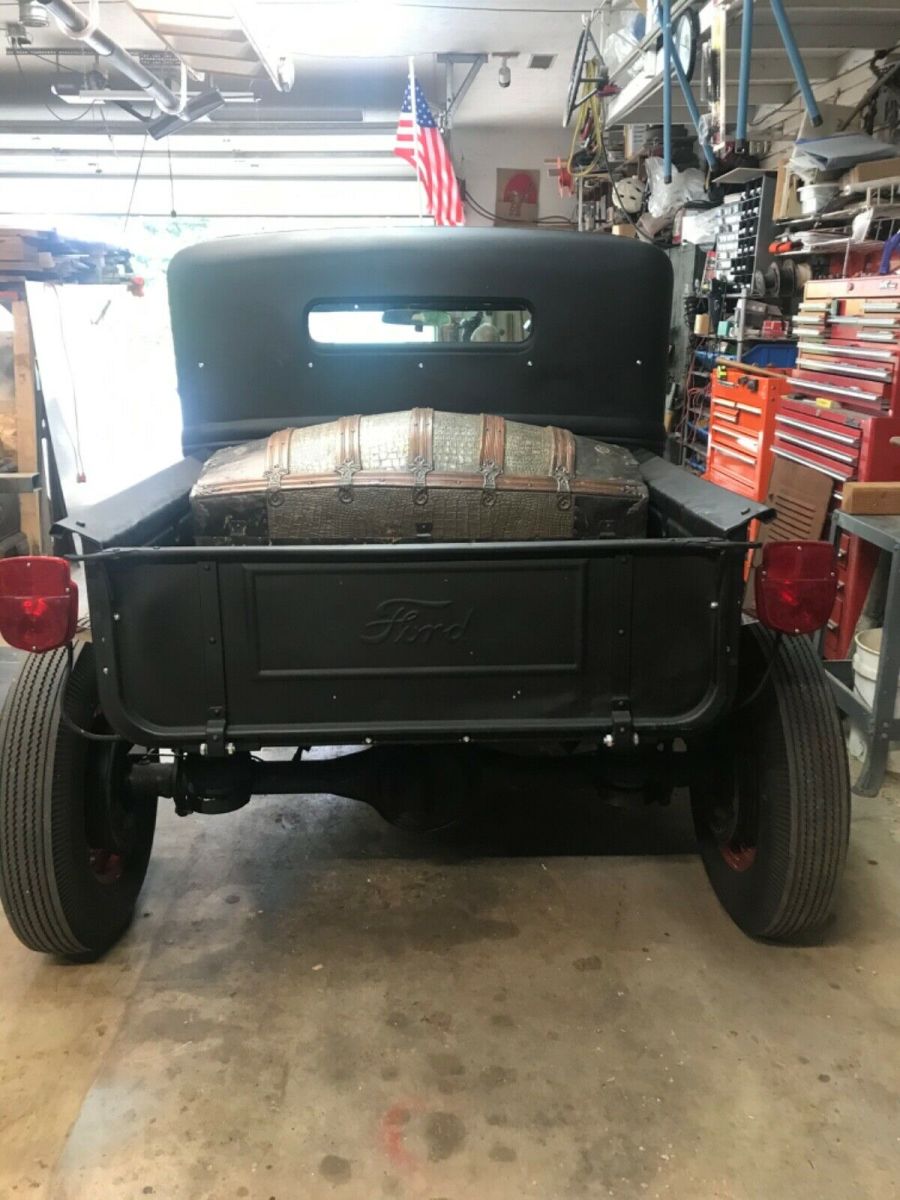 1932 Satin Black Ford Model A Truck