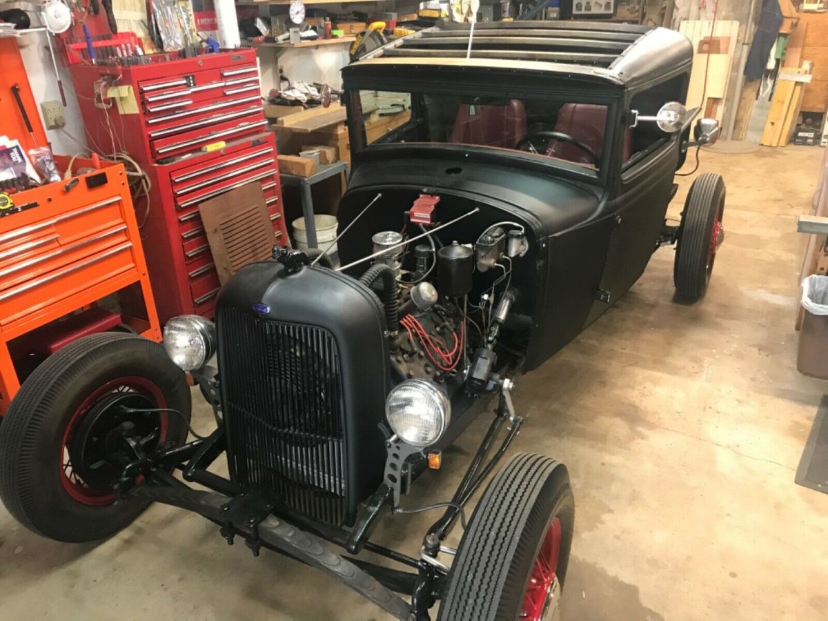 1932 Satin Black Ford Model A Truck