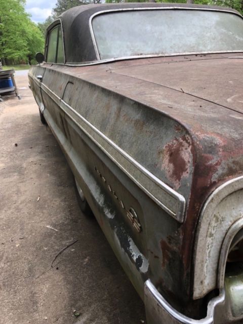 1964 Silver Chevrolet Impala Coupe