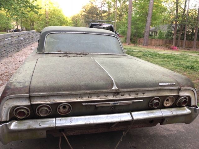 1964 Silver Chevrolet Impala Coupe