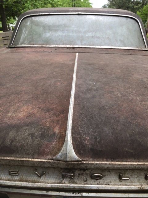 1964 Silver Chevrolet Impala Coupe