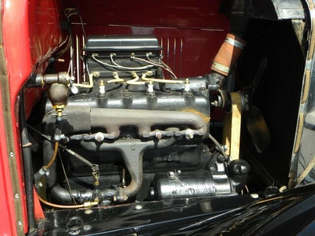 1927 Red Ford Model T Roadster