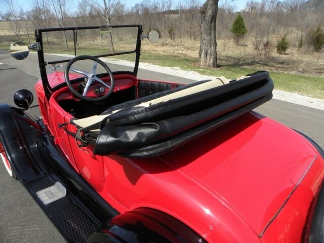 1927 Red Ford Model T Roadster