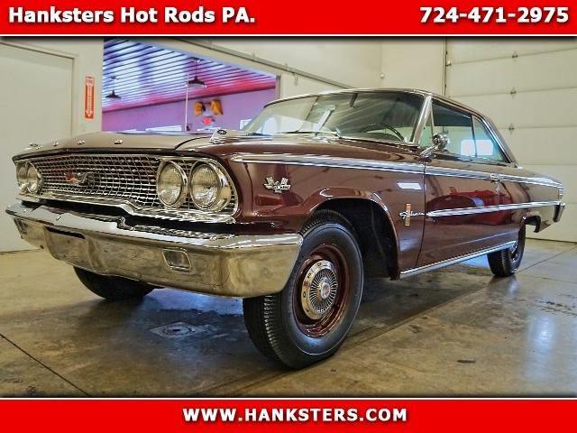 1963 Burgundy Ford Galaxie 500/XL --