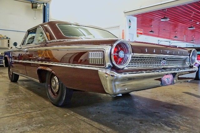 1963 Burgundy Ford Galaxie 500/XL --