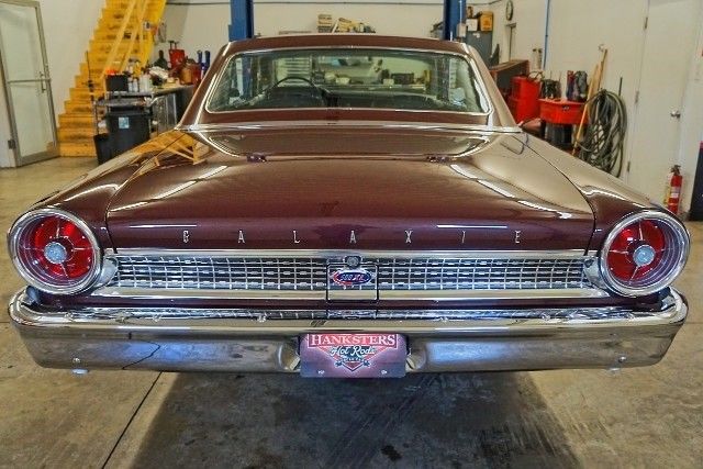 1963 Burgundy Ford Galaxie 500/XL --