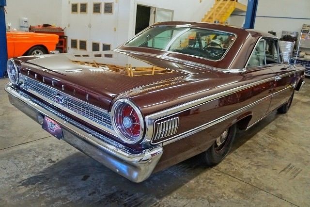 1963 Burgundy Ford Galaxie 500/XL --