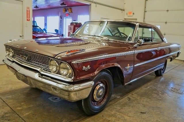 1963 Burgundy Ford Galaxie 500/XL --