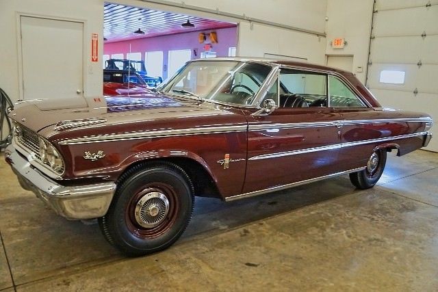 1963 Burgundy Ford Galaxie 500/XL --