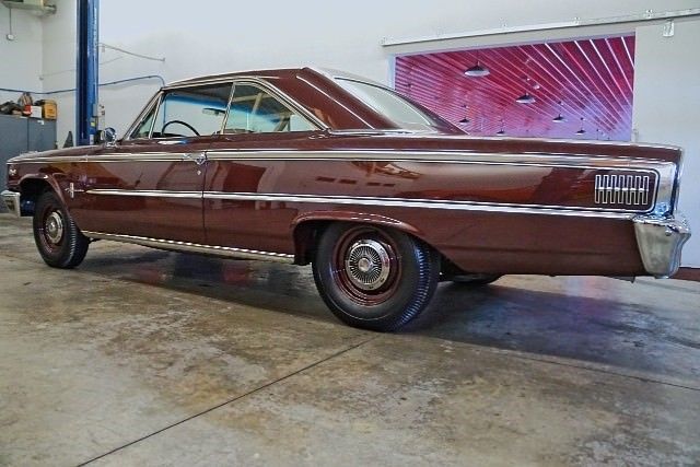 1963 Burgundy Ford Galaxie 500/XL --