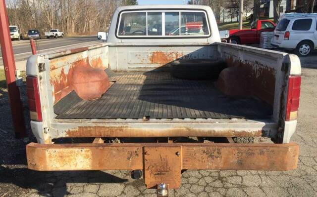 1983 Silver Ford F-250 Pickup Truck