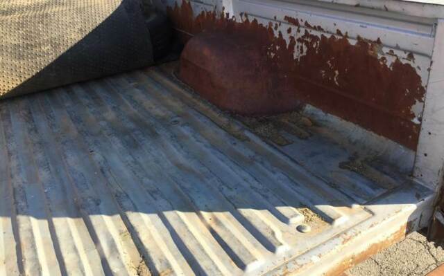 1983 Silver Ford F-250 Pickup Truck