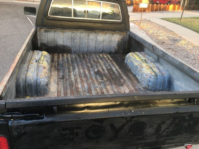 1980 Blue Toyota Hilux 4x4 2 Door Regular Cab Pickup