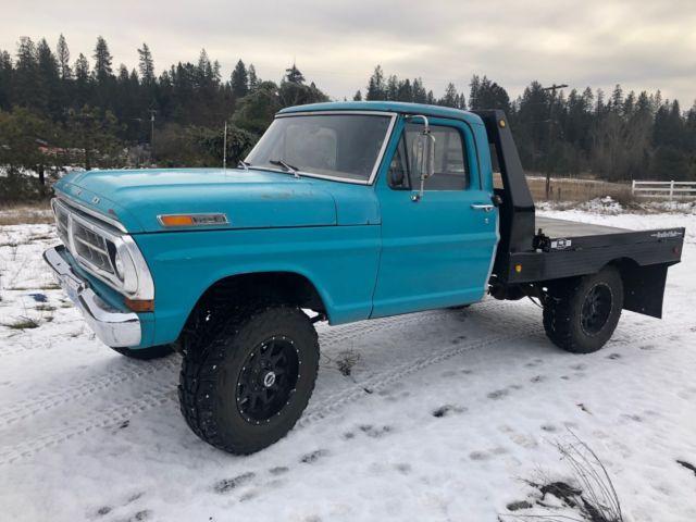 1971 Teal Ford F-100