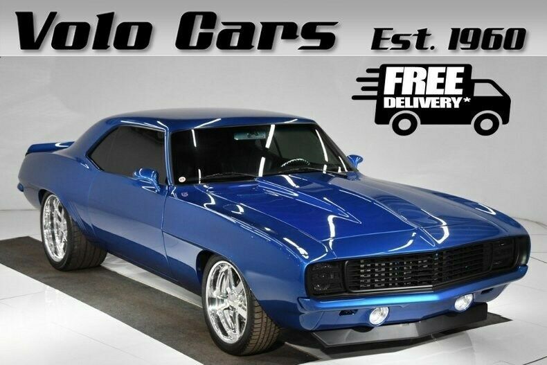 1969 Blue Chevrolet Camaro Hardtop