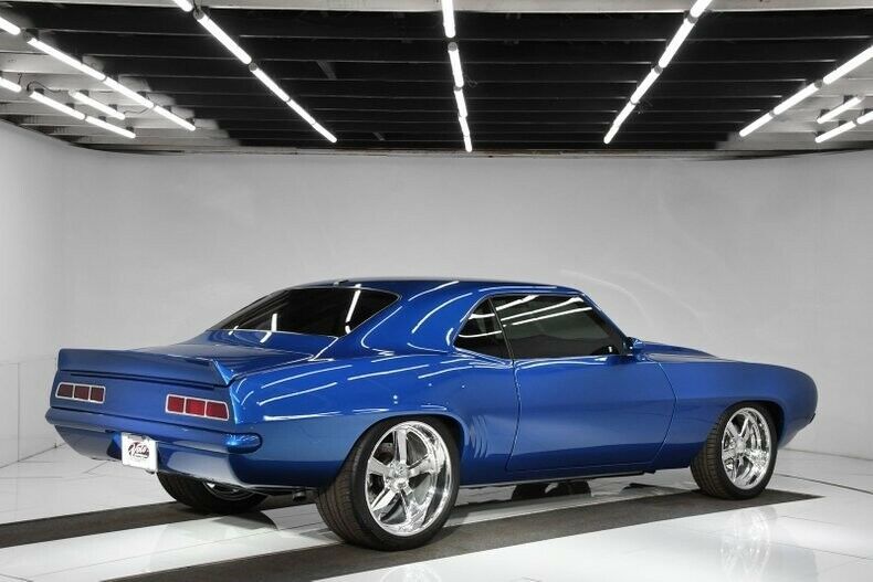 1969 Blue Chevrolet Camaro Hardtop