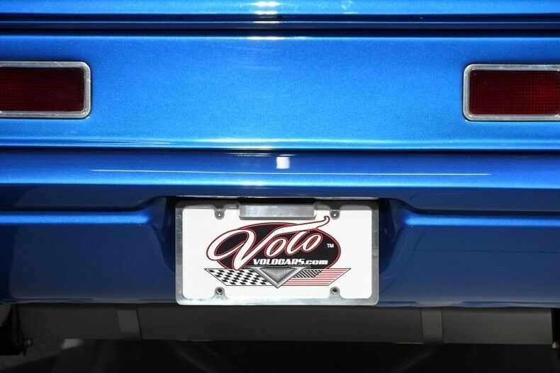 1969 Blue Chevrolet Camaro Hardtop