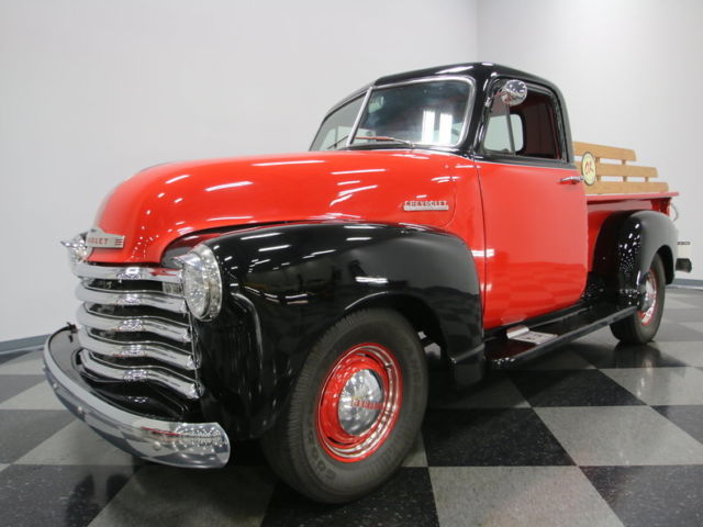 1952 Red Chevrolet 3100 Pickup (Truck)
