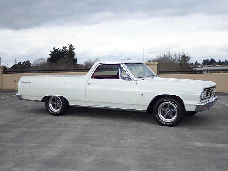 1964 Ermine White Chevrolet El Camino