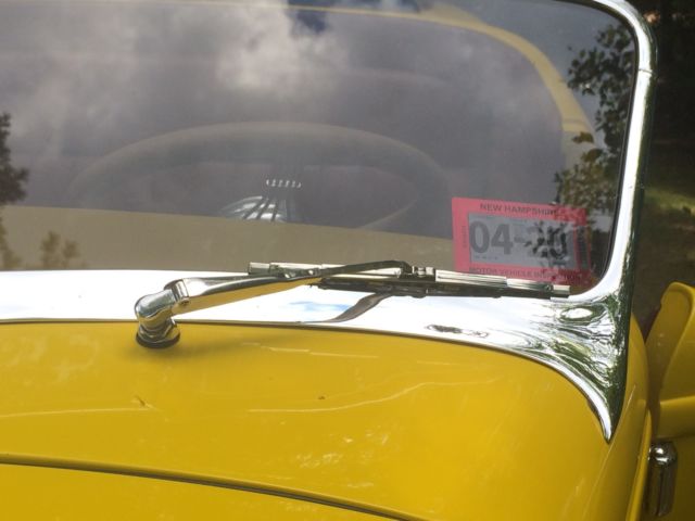 1932 Yellow Ford Roadster