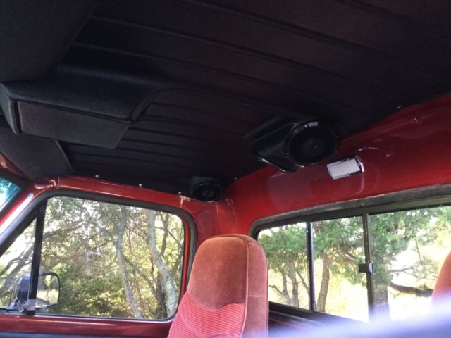 1967 Maroon Ford F-250