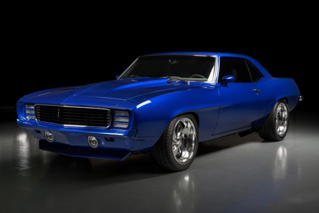 1969 Blue Chevrolet Camaro Coupe