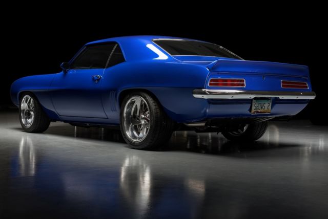 1969 Blue Chevrolet Camaro Coupe