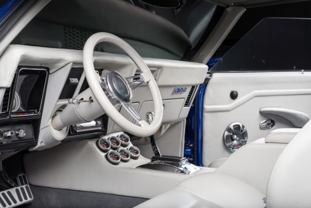 1969 Blue Chevrolet Camaro Coupe