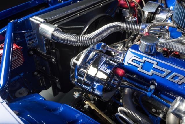 1969 Blue Chevrolet Camaro Coupe