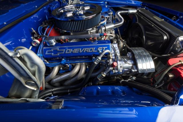 1969 Blue Chevrolet Camaro Coupe