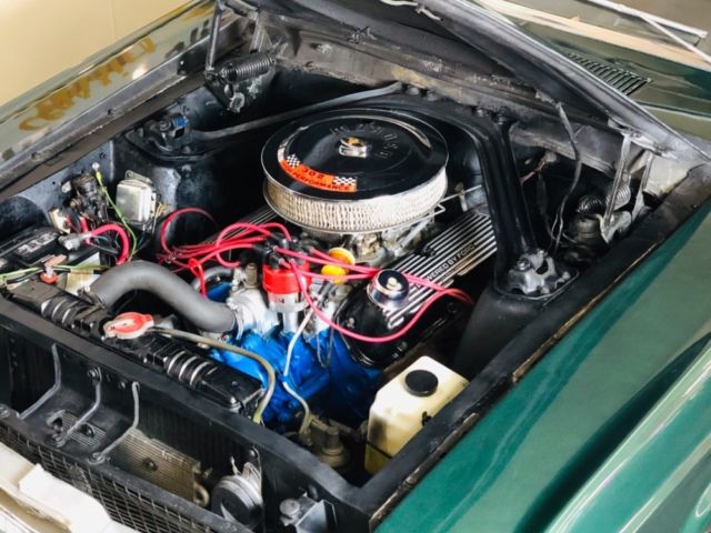 1967 Green Ford Mustang Convertible