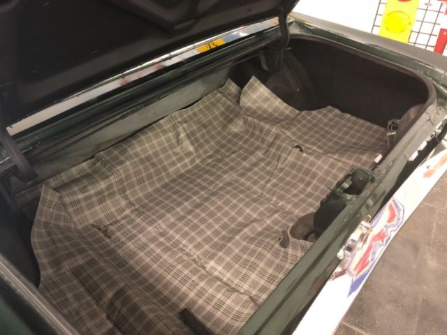 1967 Green Ford Mustang Convertible