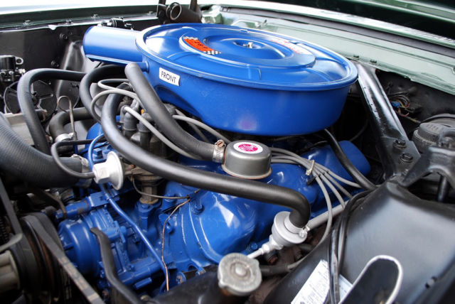 1966 Ivy Green Metallic Ford Mustang Coupe