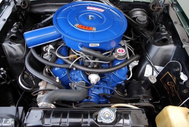 1966 Ivy Green Metallic Ford Mustang Coupe