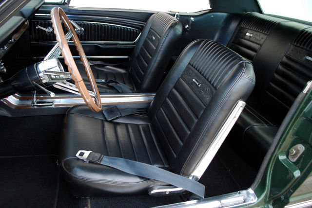 1966 Ivy Green Metallic Ford Mustang Coupe