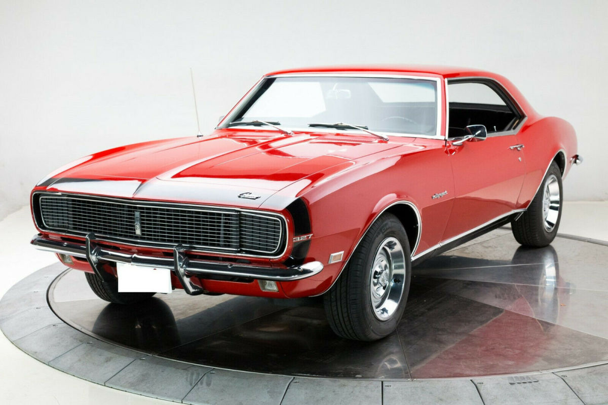 1968 Red Chevrolet Camaro Coupe