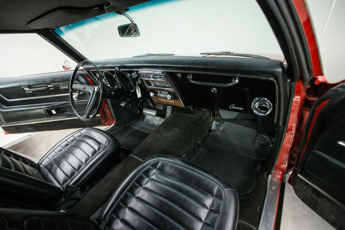 1968 Red Chevrolet Camaro Coupe