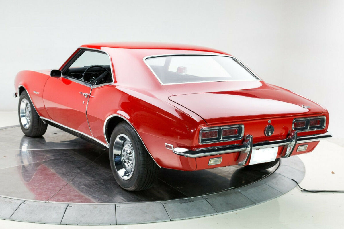 1968 Red Chevrolet Camaro Coupe