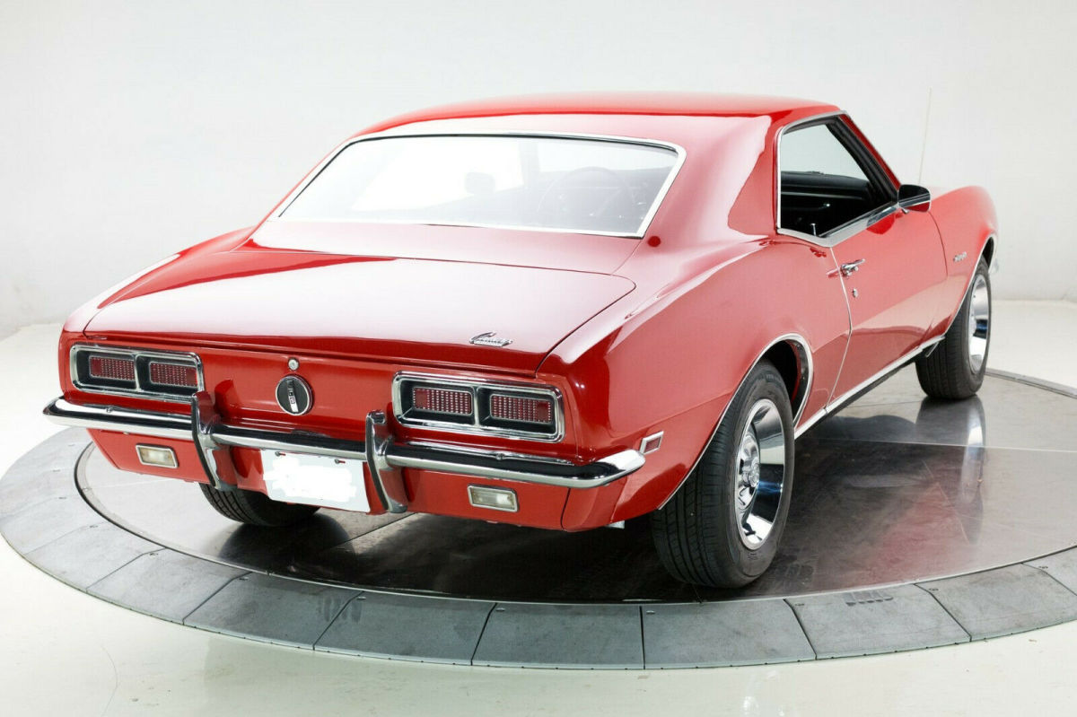 1968 Red Chevrolet Camaro Coupe