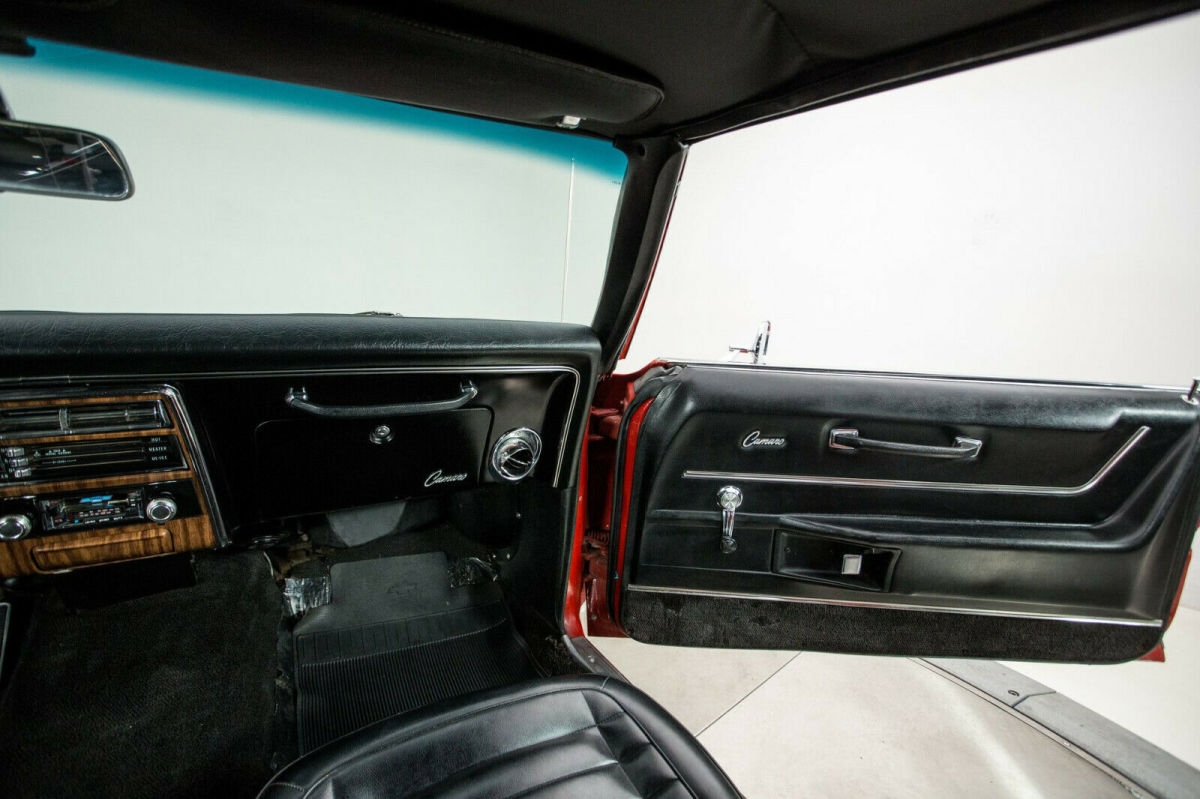 1968 Red Chevrolet Camaro Coupe