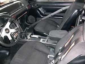 1987 Orange Ford Mustang Convertible