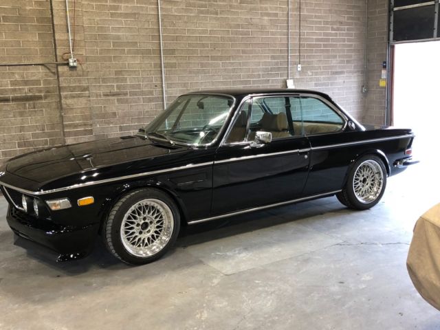 1973 Black BMW 3.0CS Coupe