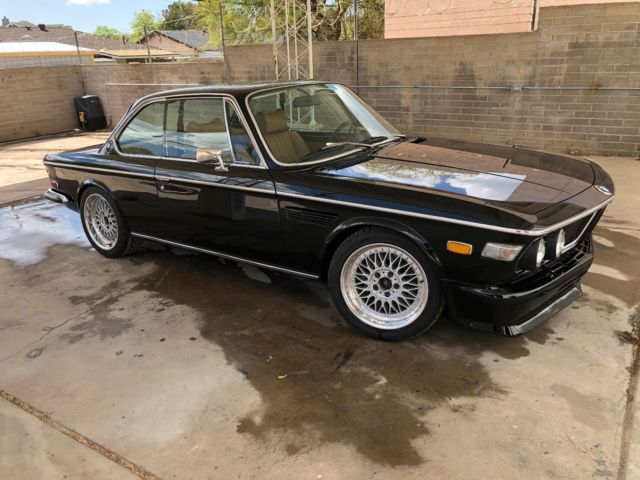 1973 Black BMW 3.0CS Coupe