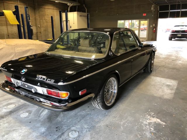 1973 Black BMW 3.0CS Coupe