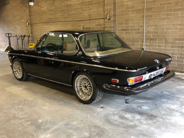 1973 Black BMW 3.0CS Coupe