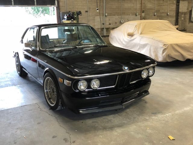 1973 Black BMW 3.0CS Coupe