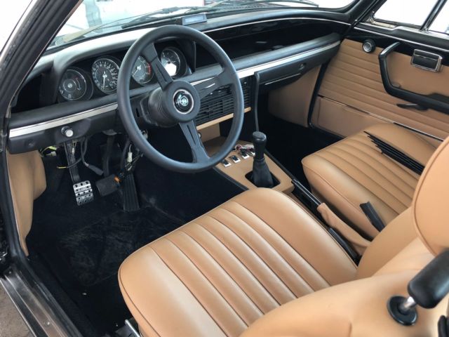 1973 Black BMW 3.0CS Coupe