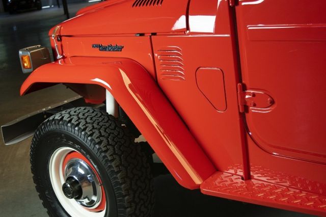 1980 Red Toyota Land Cruiser