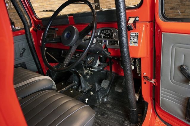 1980 Red Toyota Land Cruiser