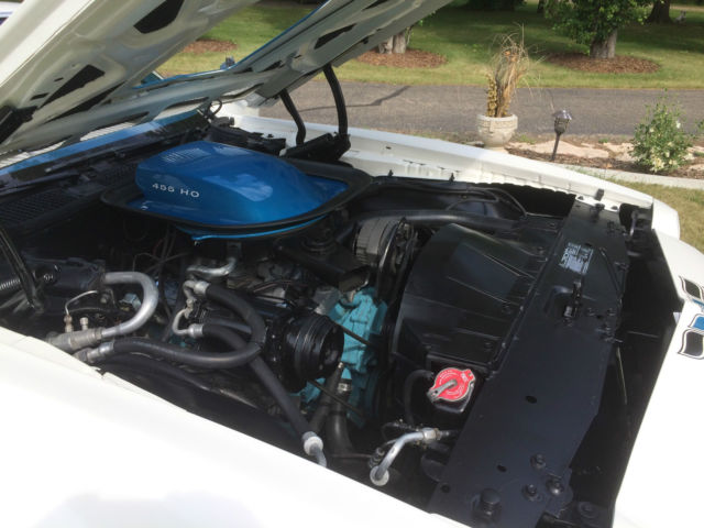 1971 white Pontiac Trans Am Coupe